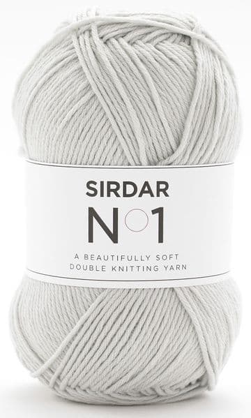 Sirdar No.1 Double Knit Crepe 100g - 213 Fog - Clearance Price £3.99