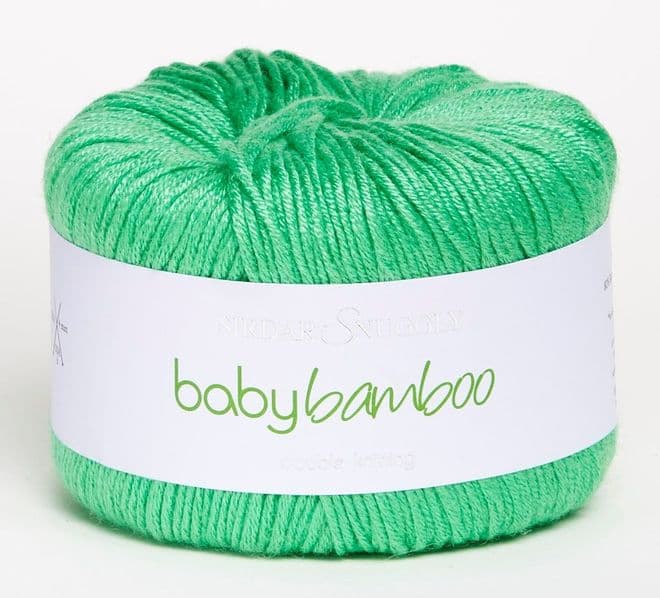 Sirdar Snuggly Baby Bamboo DK 50g - 085 Granny Smith CLEARANCE PRICE £2.49