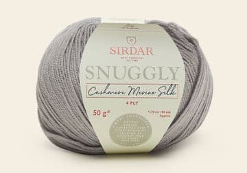 Sirdar Snuggly Cashmere Merino Silk 4 Ply 50g - 306 Silvery Moon
