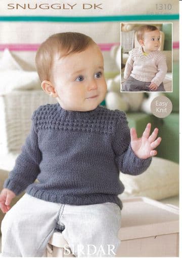 Sirdar Snuggly DK - 1310 Sweaters Knitting Pattern