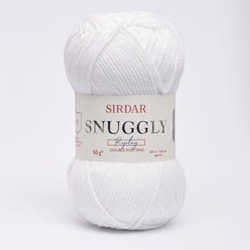 Sirdar Snuggly Replay DK 50g - 100 White