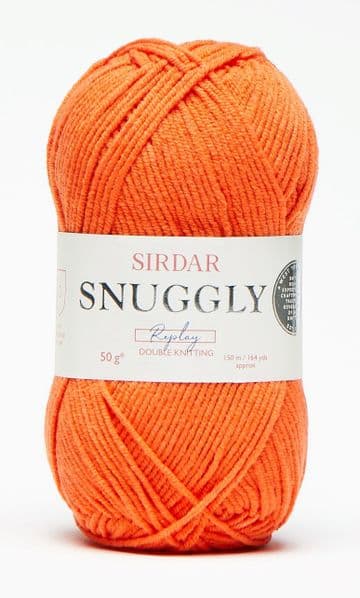 Sirdar Snuggly Replay DK 50g - 126 Carrot Crush
