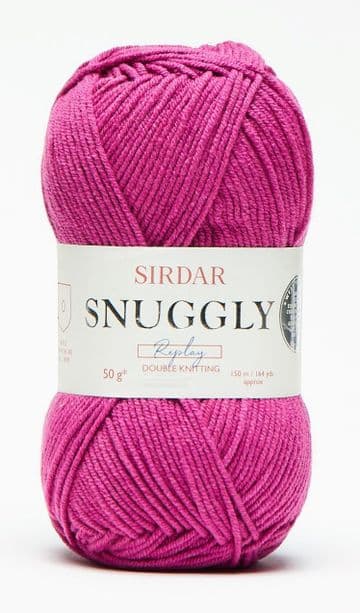 Sirdar Snuggly Replay DK 50g - 127 Currant Fun