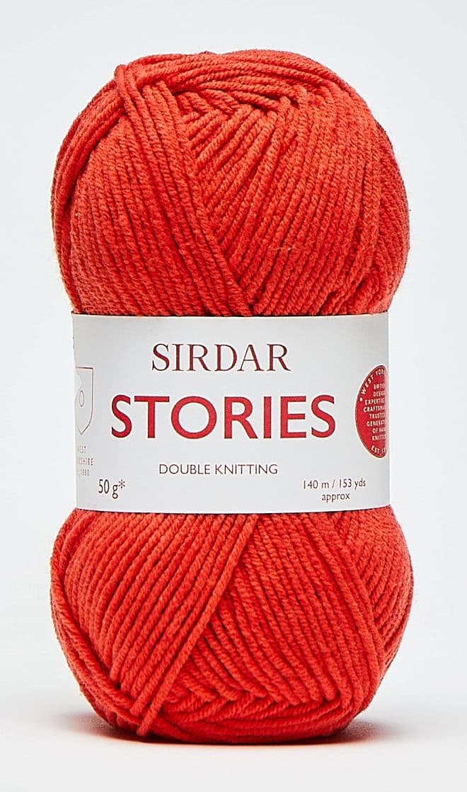 Sirdar Stories DK 50g - 809 Hot - Clearance Price £1.99