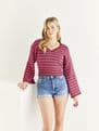 Sirdar Stories DK Knitting Pattern - 10539 Sweater