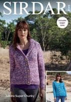 Sirdar Tundra Super Chunky Knitting Patterns suitable for use with all standard Super Chunky Weight