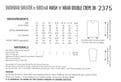 Sirdar Wash 'n Wear Double Crepe - 2375 Jumper Knitting Pattern