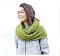 Stylecraft Aran Knitting Pattern - 10114 Ladies Slouch Hat, Snood, Wristwarmers & Scarf/Snood