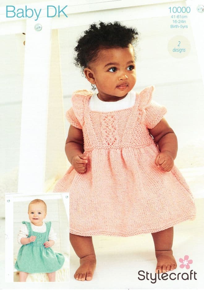 Stylecraft Baby DK Knitting Pattern - 10000 Dresses
