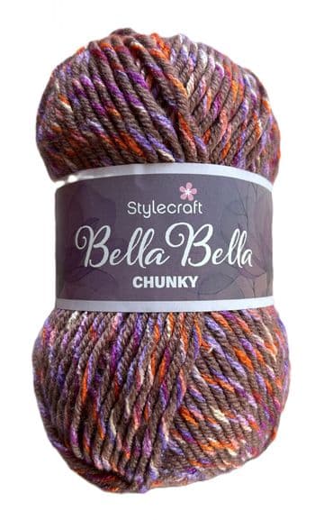 Stylecraft Bella Bella Chunky 100g - 6200 Karen Chestnut