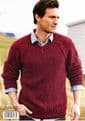 Stylecraft Highland Heathers Aran Knitting Pattern - 9877 Men's Sweaters