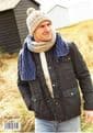 Stylecraft Highland Heathers Aran Knitting Pattern - 9878 Mens Hats & Scarves