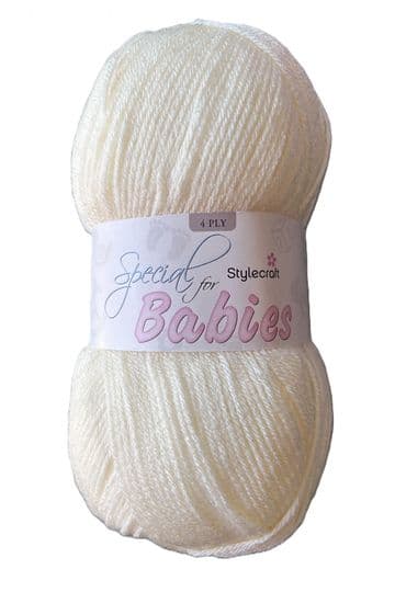 Stylecraft Special for Babies 4 Ply 100g - 1245 Baby Cream