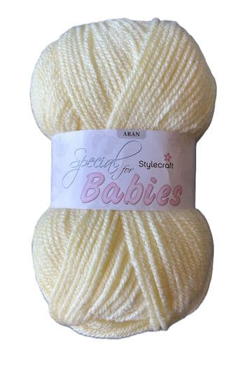Stylecraft Special for Babies Aran 100g - 1233 Baby Lemon