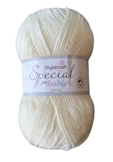 Stylecraft Special for Babies Aran 100g - 1245 Baby Cream