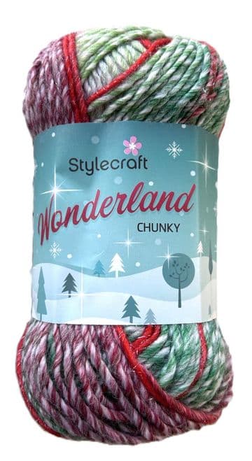 Stylecraft Wonderland Chunky 100g - 3800 Sleigh Ride