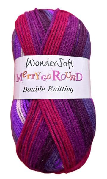 Stylecraft Wondersoft Merry Go Round DK 100g - 3016 Summer Pudding