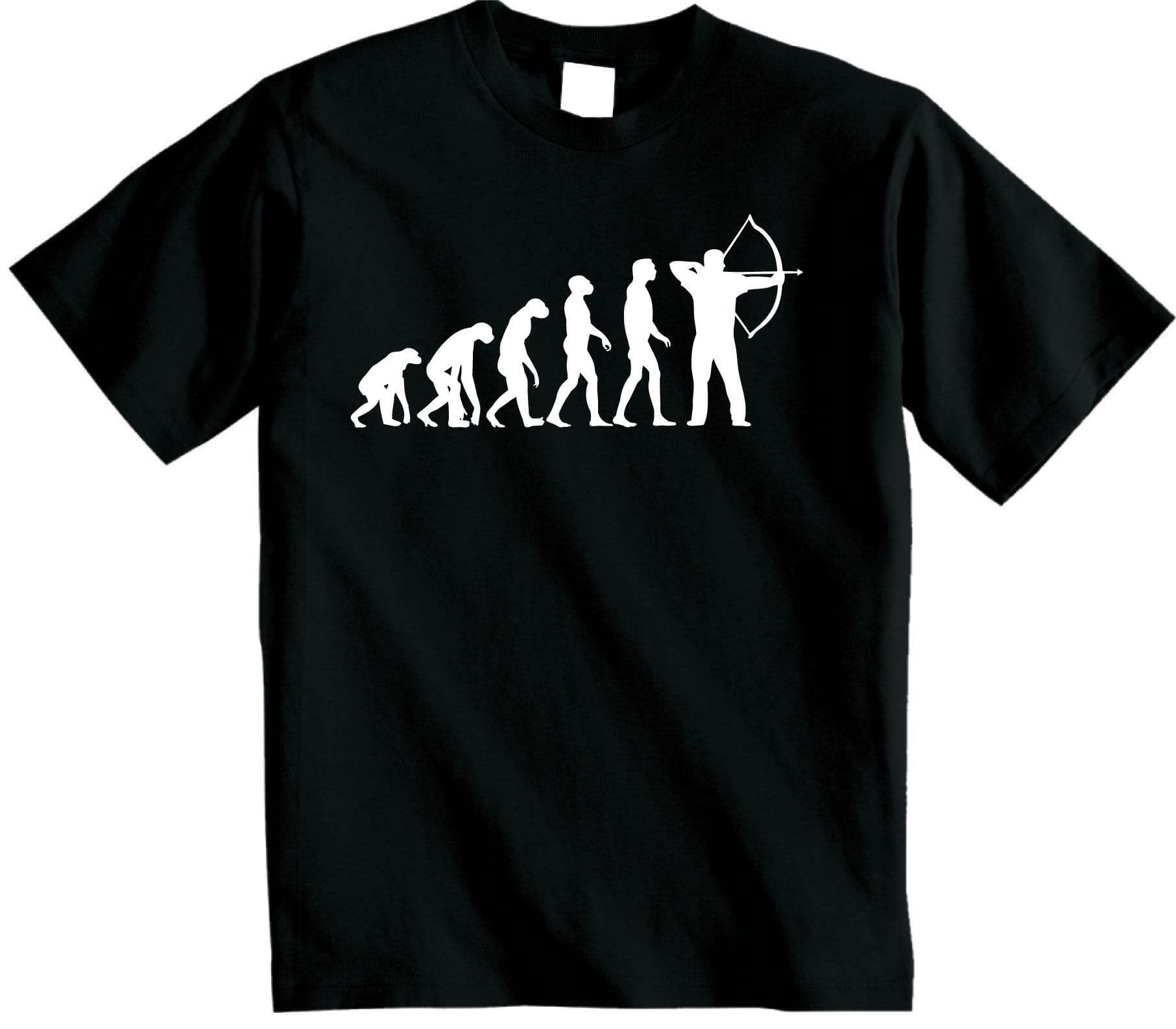 evolution of man t shirt