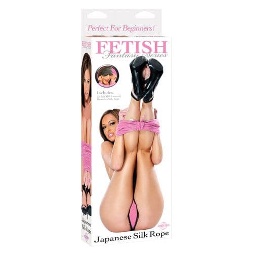 Corda Bondage in Seta Japanese Rosa