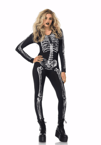 Costume Scheletro In Raggi X | LA85602
