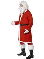 Costume Uomo Con Cappuccio Da Babbo Natale | 23170
