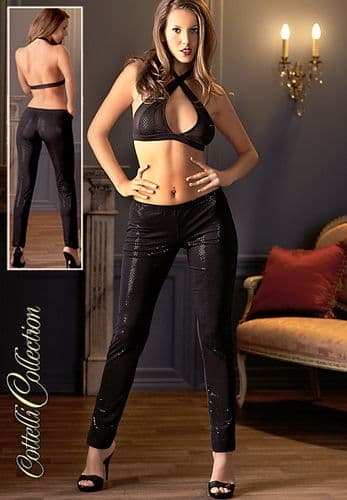 Cottelli Collection 2pz Top & Leggings (2250403)