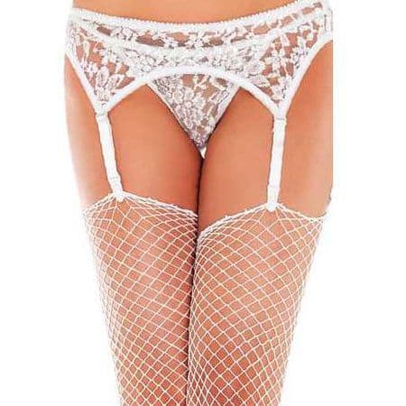 Leg Avenue Calze a Rete Bianche | LA9040