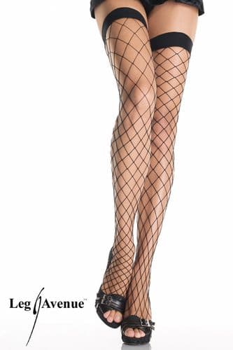 Leg Avenue Calze a Rete Larga *4 Colori* | LA9014