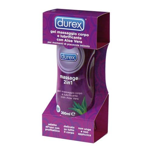 Lubrificante Aromatizzati ~ Durex 2 in 1 Aloe Vera 200ml