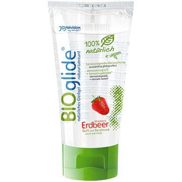 LUBRIFICANTE COMMESTIBILE FRAGOLA BIOGLIDE ERDBEER 80 ML