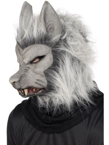 Maschera Lupo Con Pelo (24130)