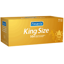 PASANTE PROFILATTICI KING SIZE 144 PEZZI