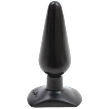 PLUG ANALE BUTT PLUGS SMOOTH CLASSIC MEDIUM BLACK