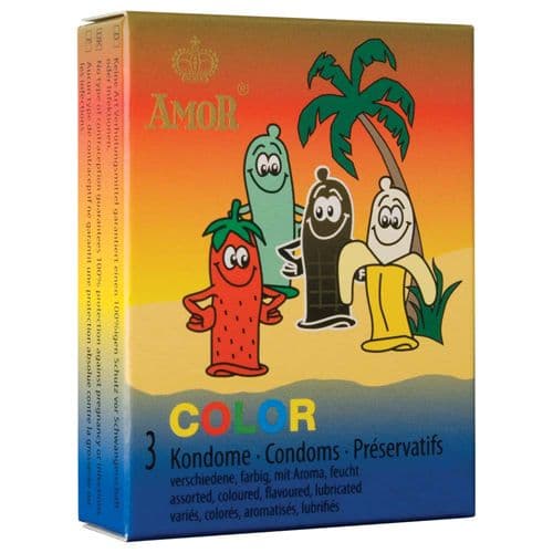 Profilattici Amor Frutta Mista 3pz