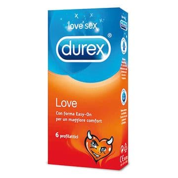 Profilattici Durex Love 6pz