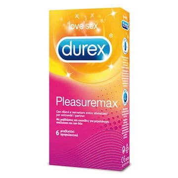 Profilattici Durex Pleasuremax 6pz