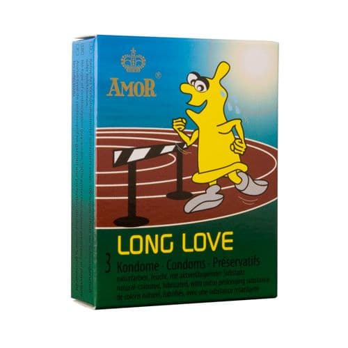 Profilattici Ritardanti Amor Long Love 3pz