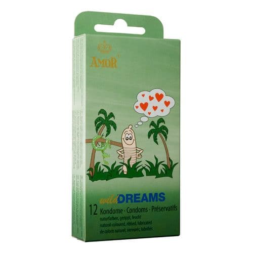 Profilattici Stimolanti Amor Wild Dreams 12pz