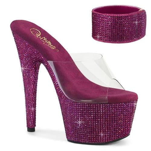 Sabot Pleaser - Bejeweled-712RS/C/FSRS