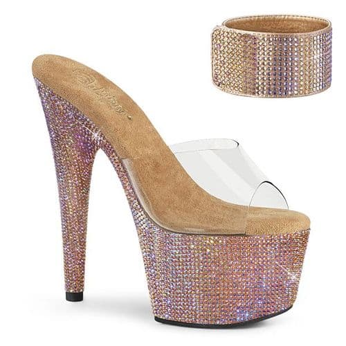 Sabot Pleaser - Bejeweled-712RS/C/ROGLDRS