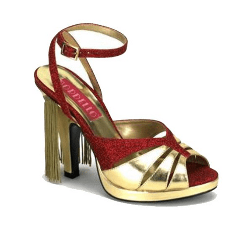 Scarpe Bordello Siren SIR05 G/R Tg39