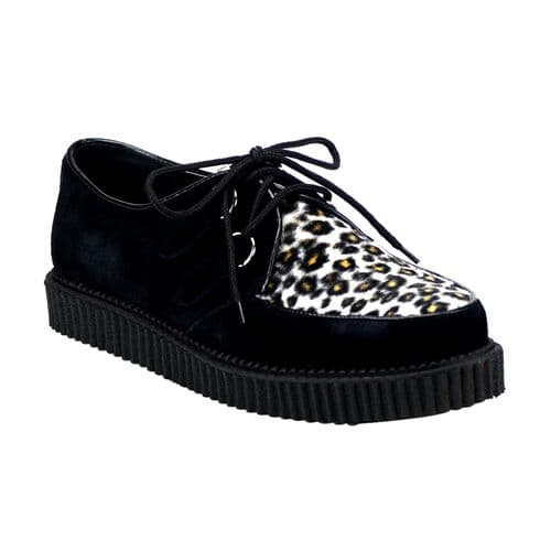 Scarpe DemoniaCult Creeper-600BN-FUR -TG. 38 -43