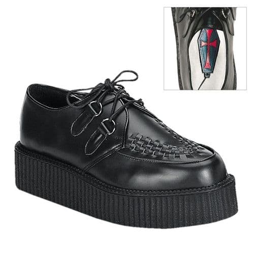 Scarpe DemoniaCult Creeper-402-BLE - Tg 38