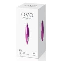 VIBRATORE DESIGN OVO C1 PURPLE
