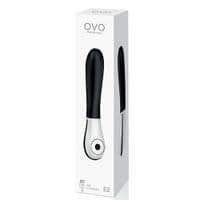 VIBRATORE DESIGN OVO E2 BLACK