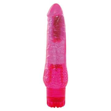 VIBRATORE JAMMY JELLY CLASSY GLITTER PINK
