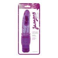 VIBRATORE JAMMY JELLY HAPPY GLITTER PURPLE