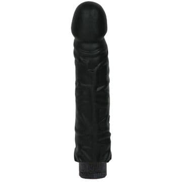 VIBRATORE REALISTICO QUIVERING COCK 7 BLACK