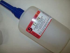 Thin cyano glue cyanoacrylate adhesive 150g superglue by starloc fivestar cyano adhesive bonds most surfaces all metals, porcelain wood china stone bone ceramics glass rubber leather most plastics Uk made by Fivestar 5 star adhesives starloc