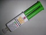 30 Minute set epoxy resin syringe glue adhesive fast cure solvent free industrial bond 30g twin set
